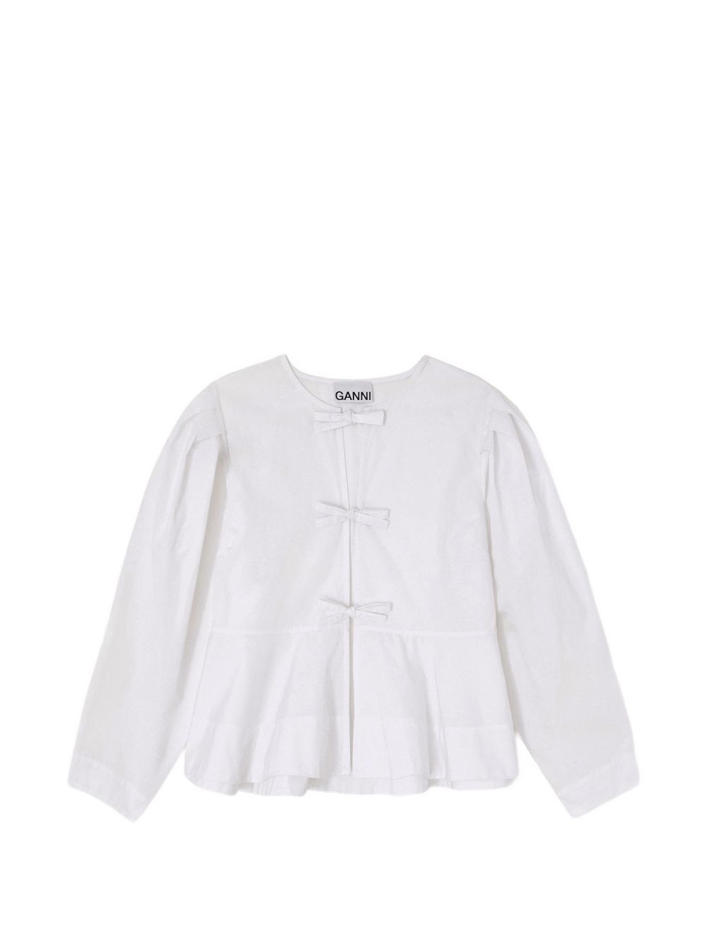 [GANNI] Shirts Long Sleeve FW26 A1040486151