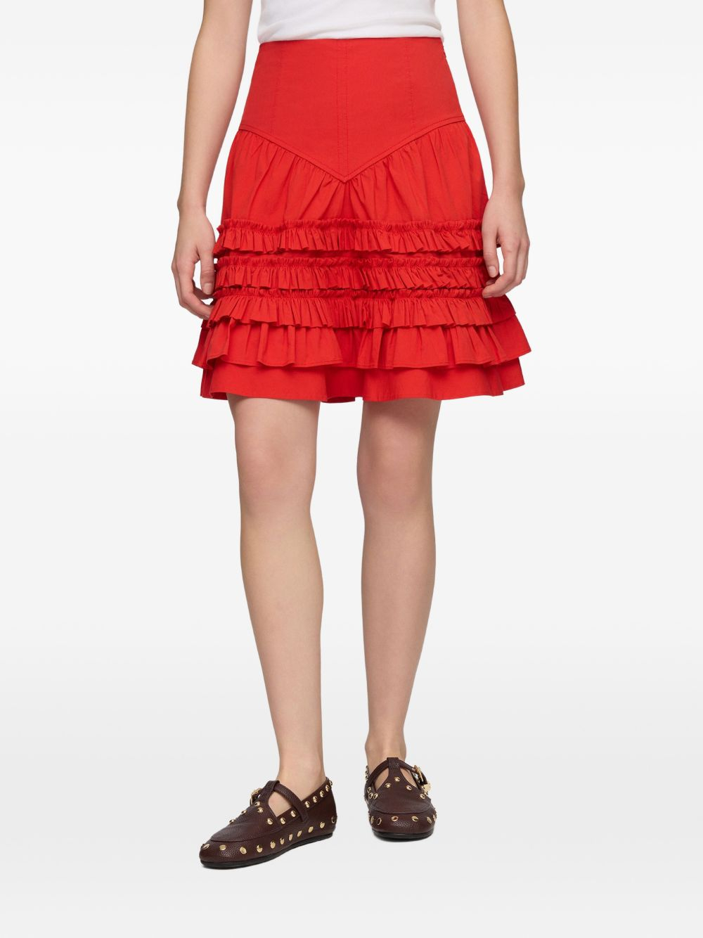[GANNI] Mini skirt FW26 A109028706P