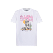 [GANNI] T-shirts Short Sleeve FW26 A1050253151