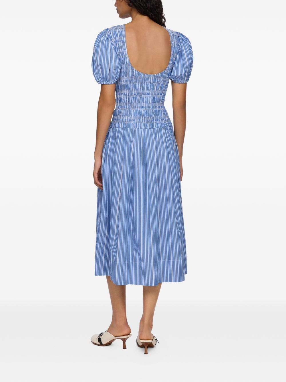[GANNI] Short sleeve dress FW26 A1030646ZWF