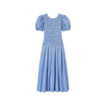 [GANNI] Short sleeve dress FW26 A1030646ZWF