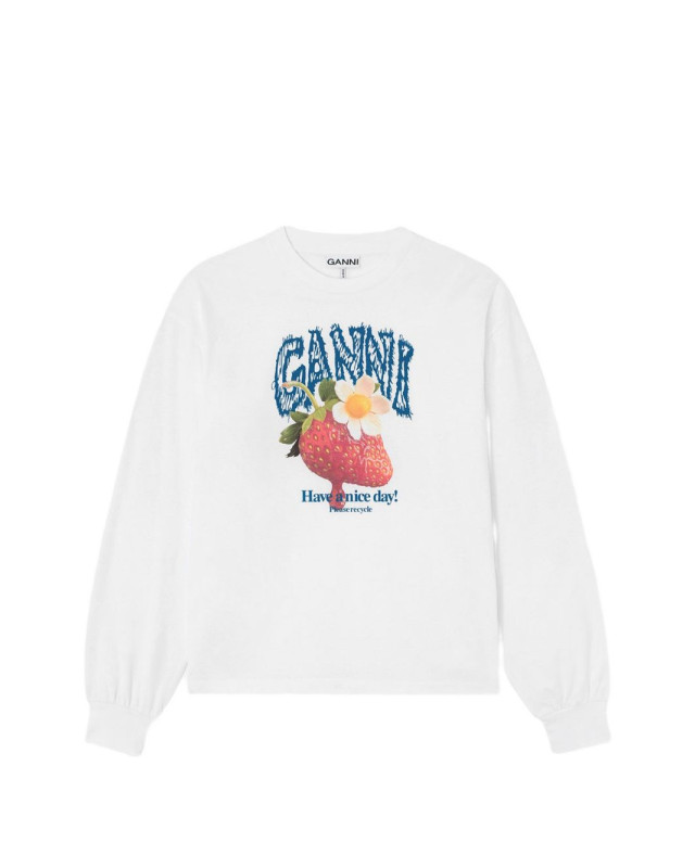 [GANNI] T-shirts Short Sleeve FW26 A1050241151