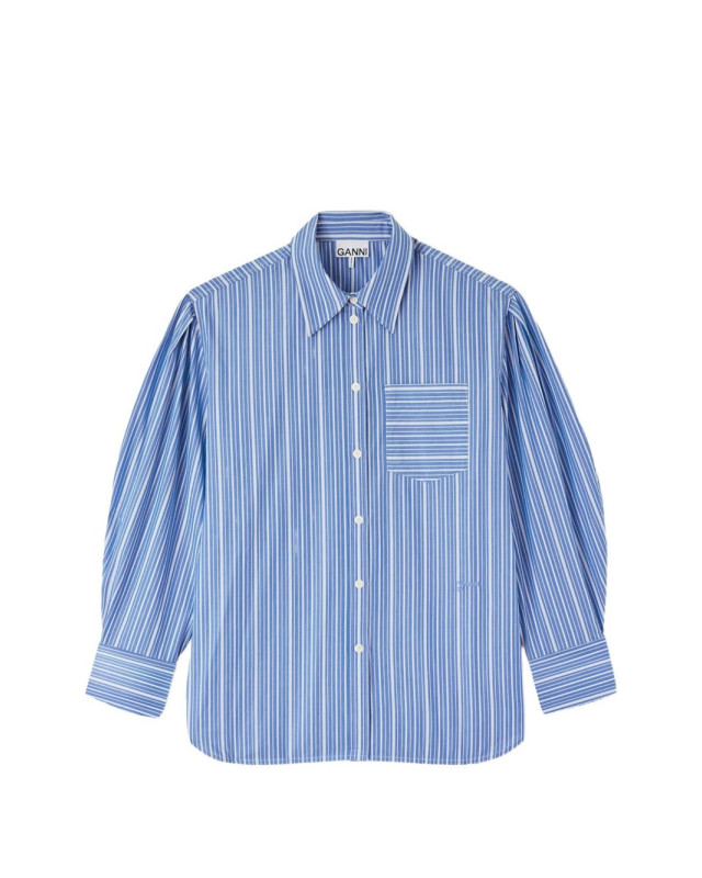 [GANNI] Shirts Long Sleeve FW26 A1140007ZWF