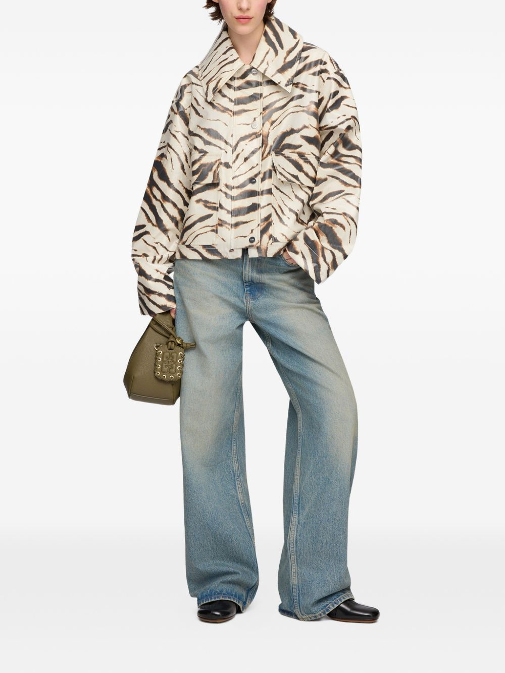 [GANNI] Casual Jacket FW26 A1130009135