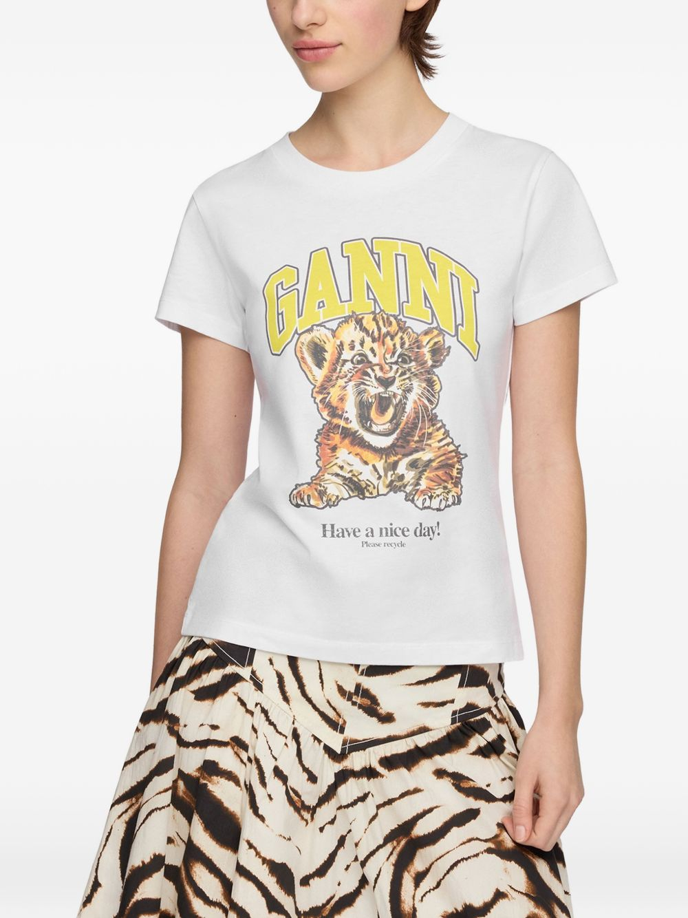 [GANNI] T-shirts Short Sleeve FW26 A1050258151
