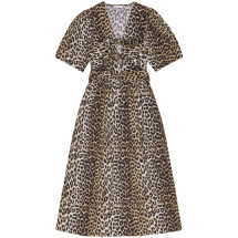 [GANNI] Short sleeve dress FW26 W0373943