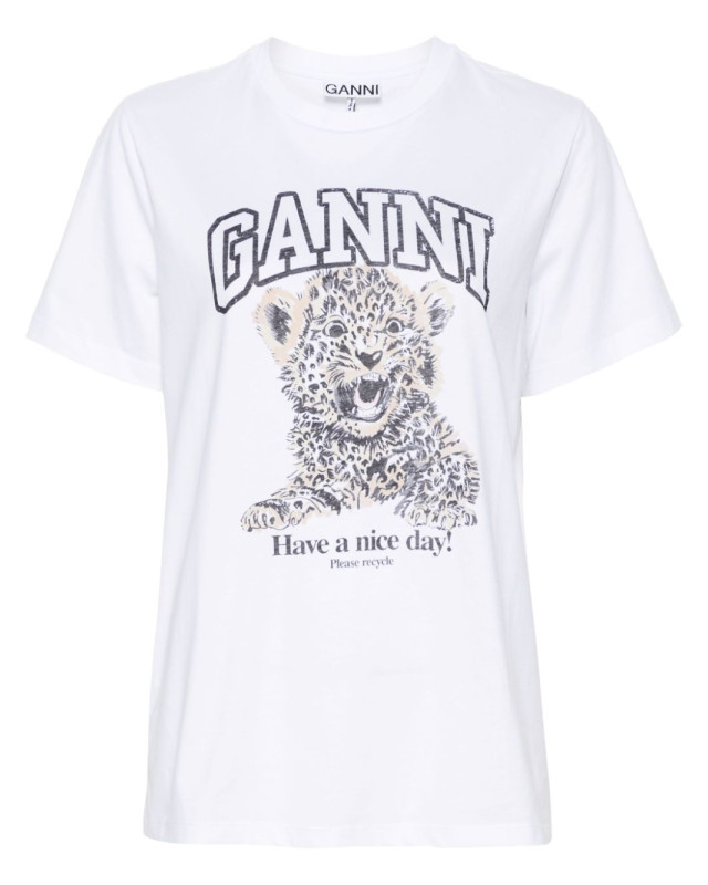 [GANNI] T-shirts Short Sleeve FW26 T4124943