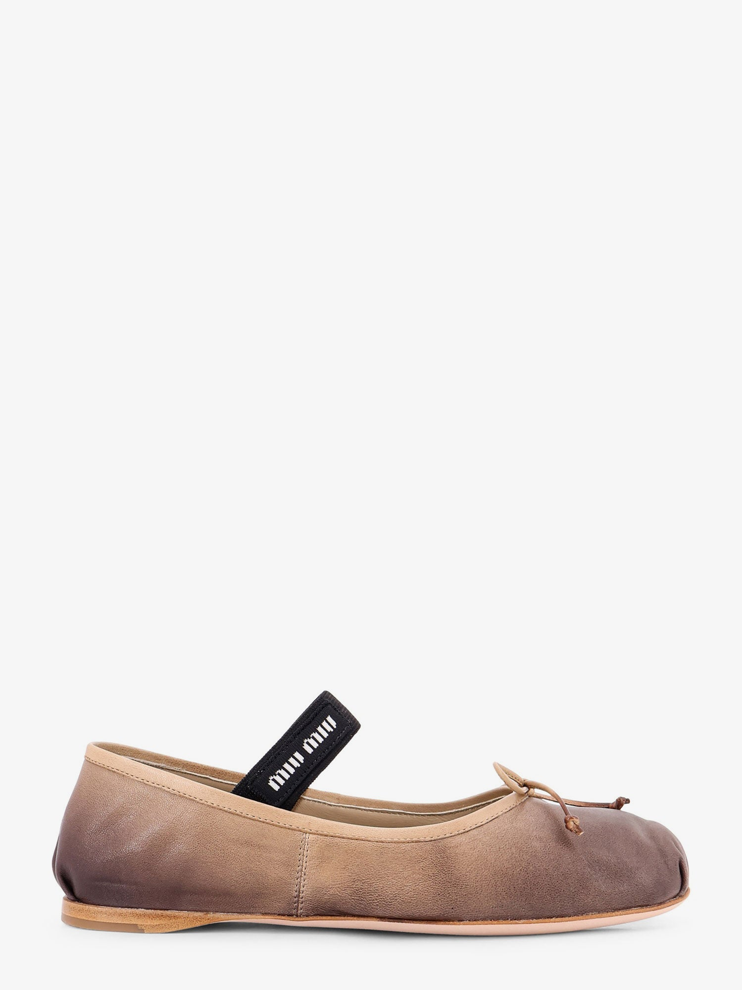 [Miu Miu] Flat shoes FW26 5F507EF005F0036SABBIA