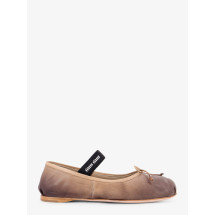 [Miu Miu] Flat shoes FW26 5F507EF005F0036SABBIA