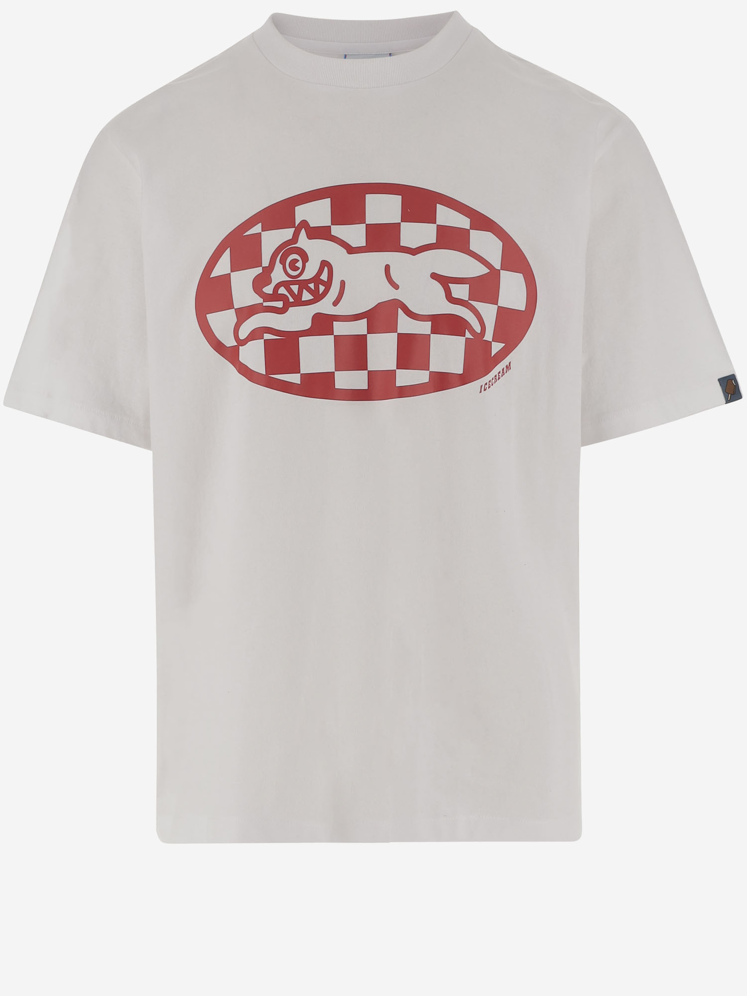 [ICECREAM] T-shirts Short Sleeve FW26 IC25379WHITE