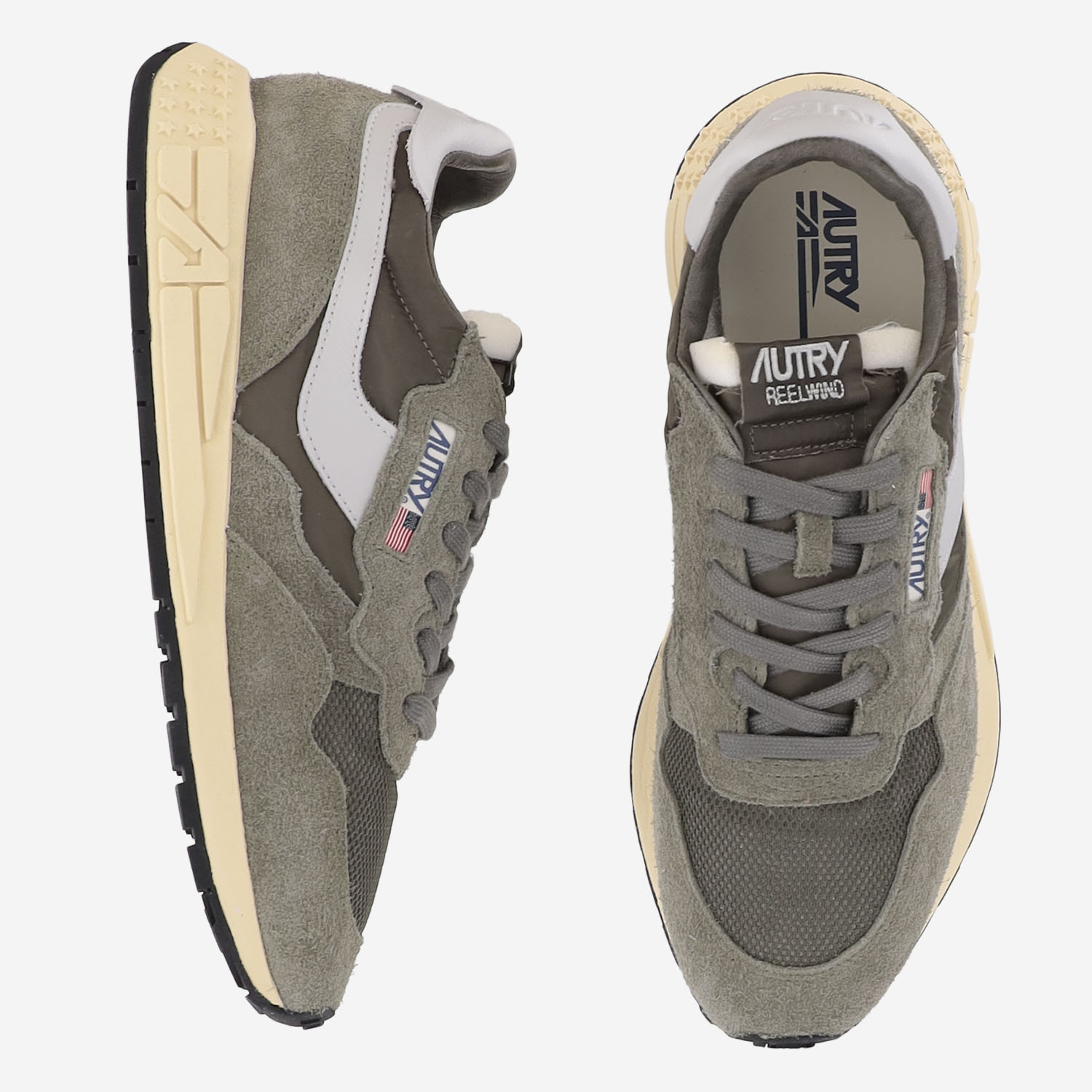 [AUTRY] Sneakers FW26 WWLMUT52SUEDENETOLIVHARBMIST