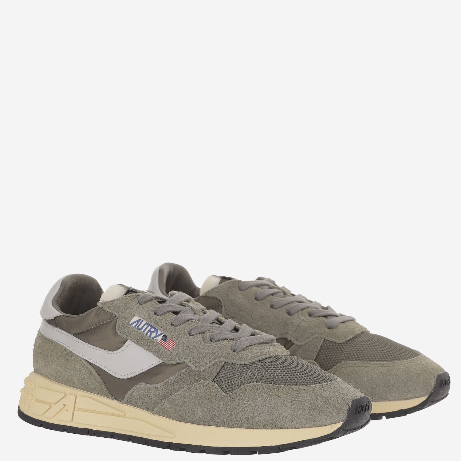 [AUTRY] Sneakers FW26 WWLMUT52SUEDENETOLIVHARBMIST