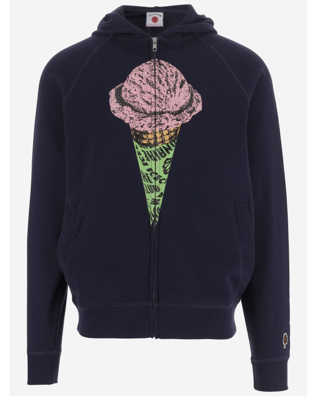 [ICECREAM] Hoodie FW26 ICZT26239NAVY