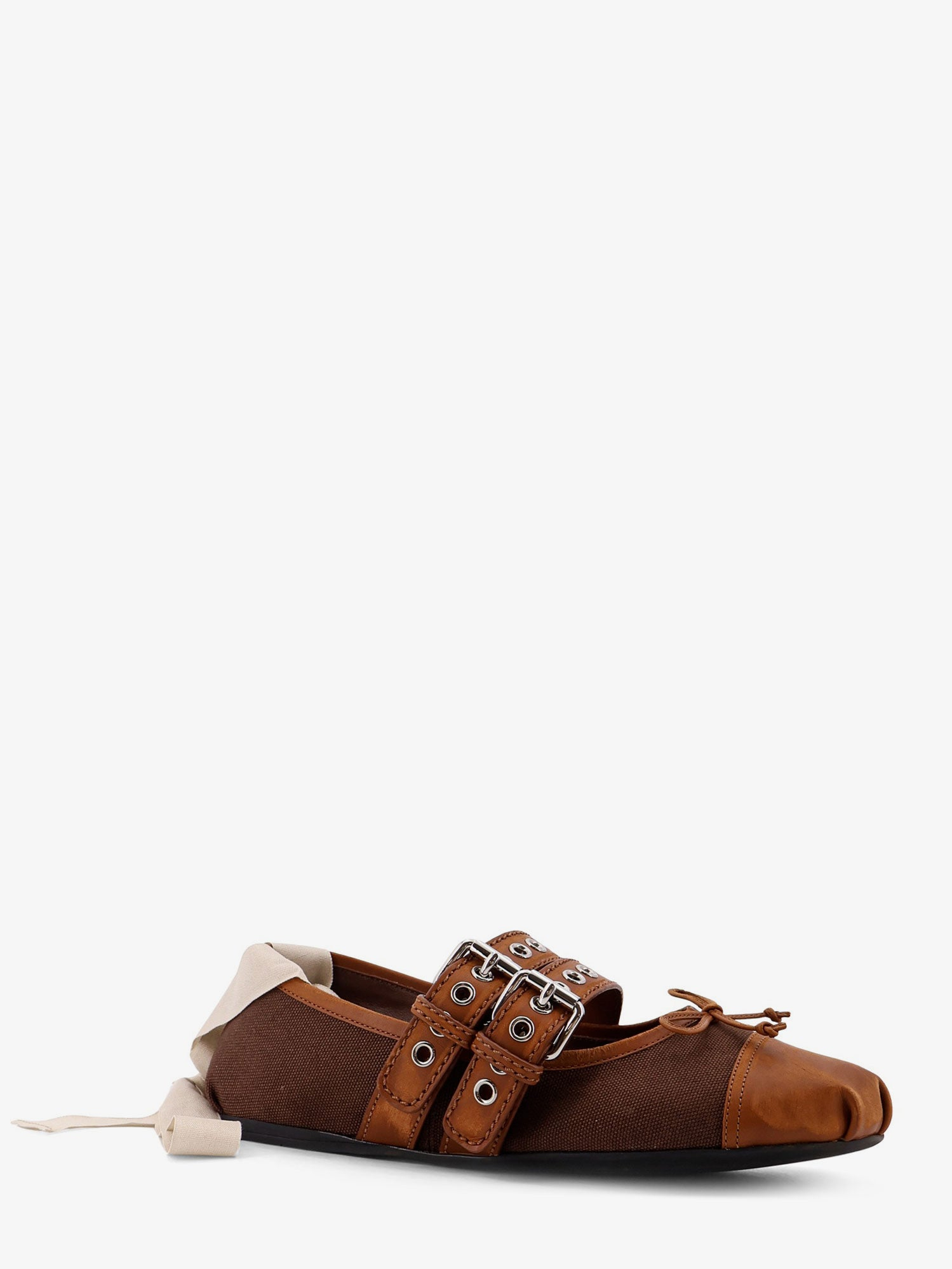[Miu Miu] Flat shoes FW26 5F608EF0053ZMJF0ZC8