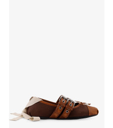 [Miu Miu] Flat shoes FW26 5F608EF0053ZMJF0ZC8