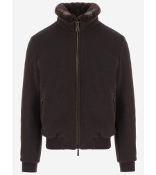 [Moorer] Casual Jacket FW26 BELLATIMRWBROWN