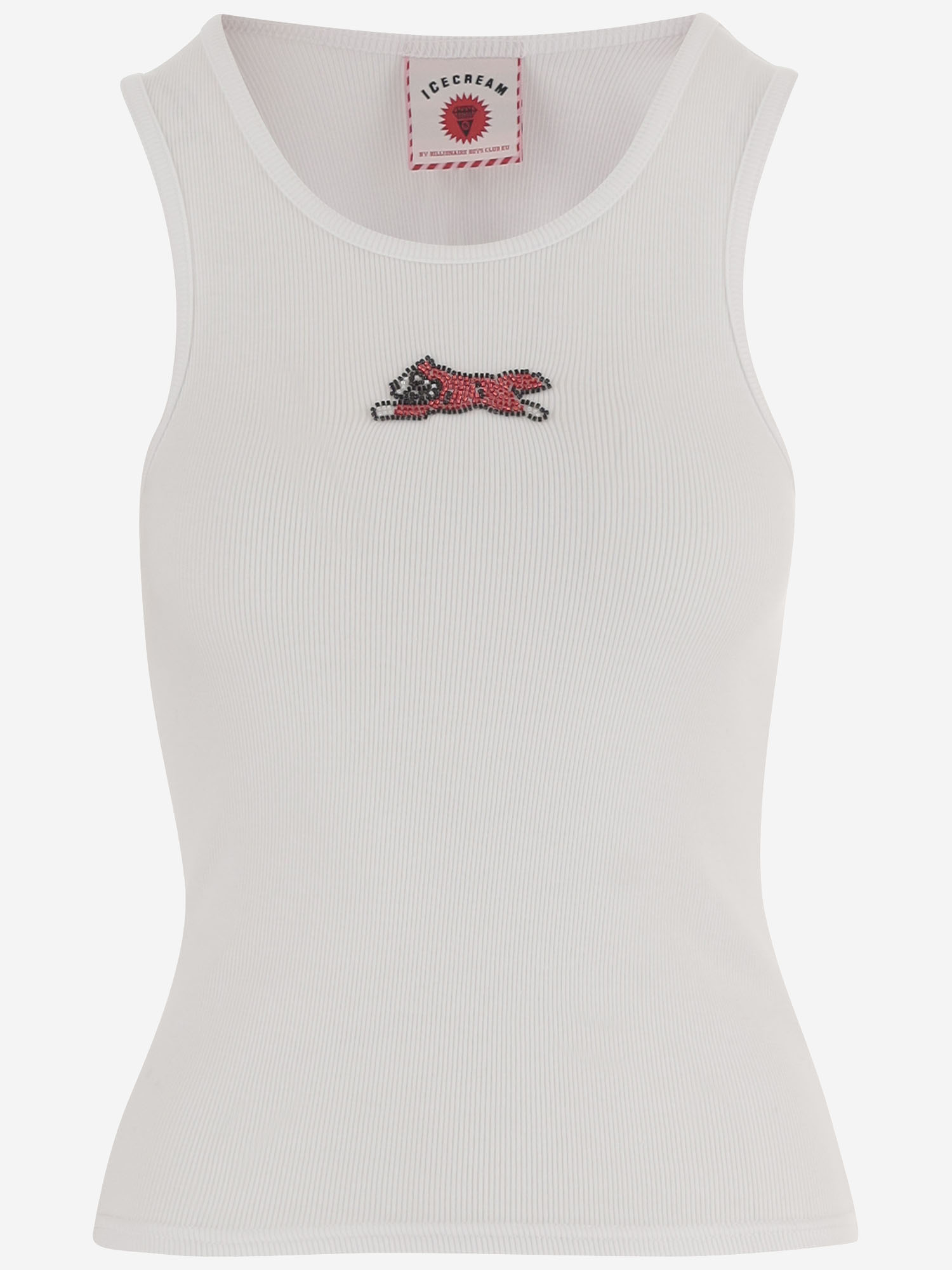 [ICECREAM] T-shirts Sleeveless FW26 ICWW25319WHITE