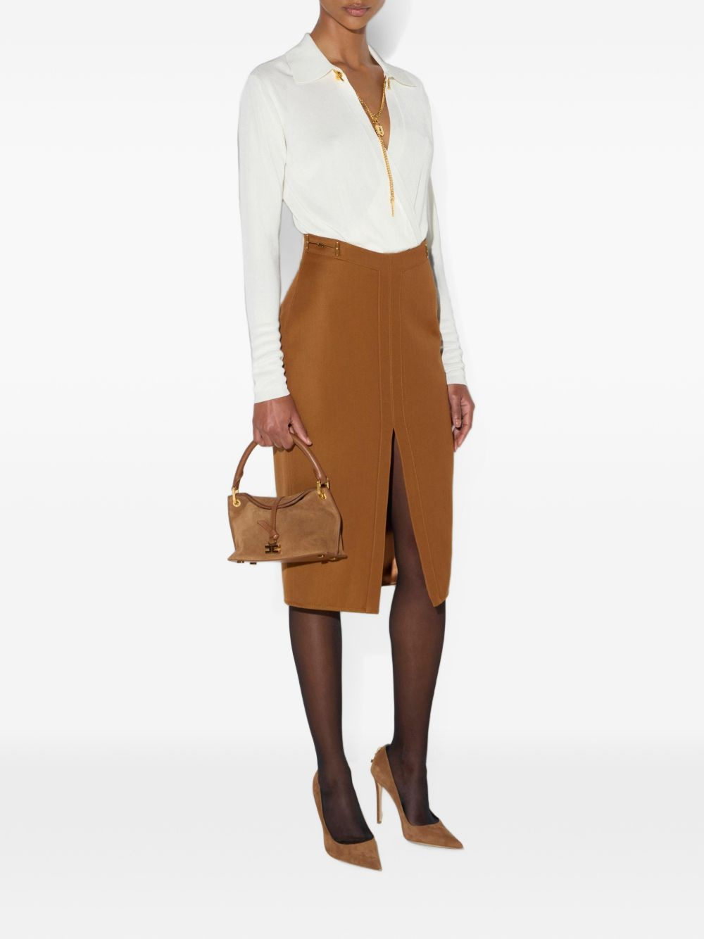 [ELISABETTA FRANCHI] T-shirts Long Sleeve FW26 BK03S66E2193