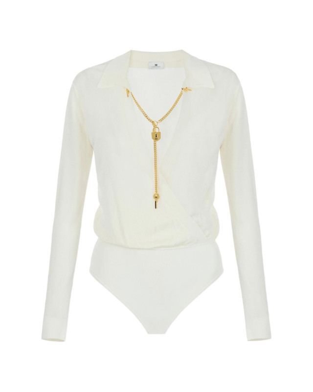 [ELISABETTA FRANCHI] T-shirts Long Sleeve FW26 BK03S66E2193