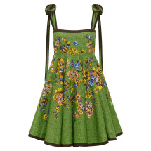 [Alemais] Sleeveless dress FW26 7308DGREEN