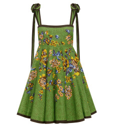 [Alemais] Sleeveless dress FW26 7308DGREEN