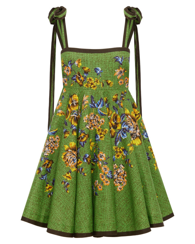 [Alemais] Sleeveless dress FW26 7308DGREEN