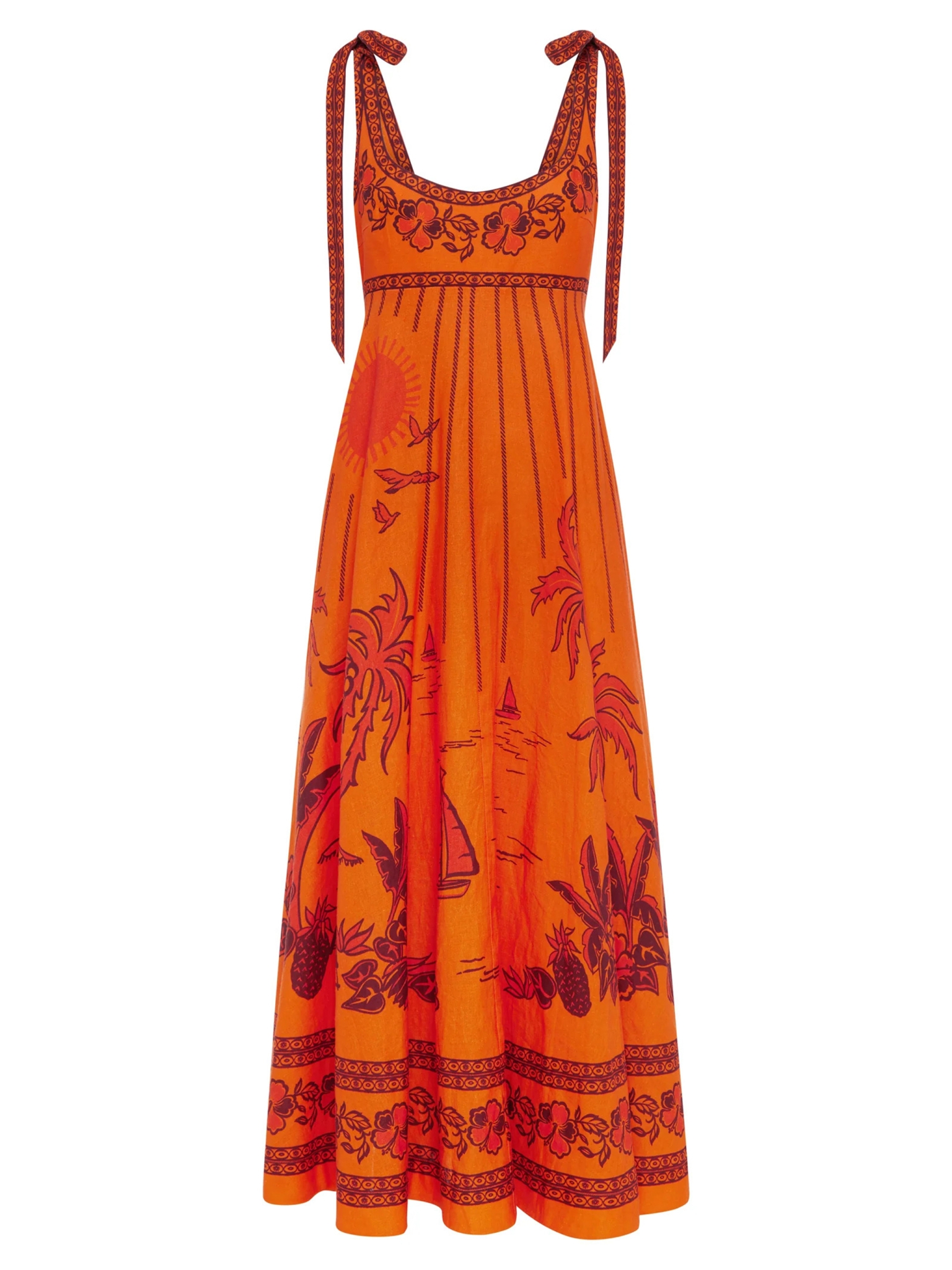[Alemais] Sleeveless dress FW26 7415DORANGE