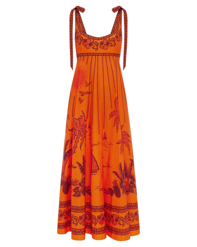 [Alemais] Sleeveless dress FW26 7415DORANGE