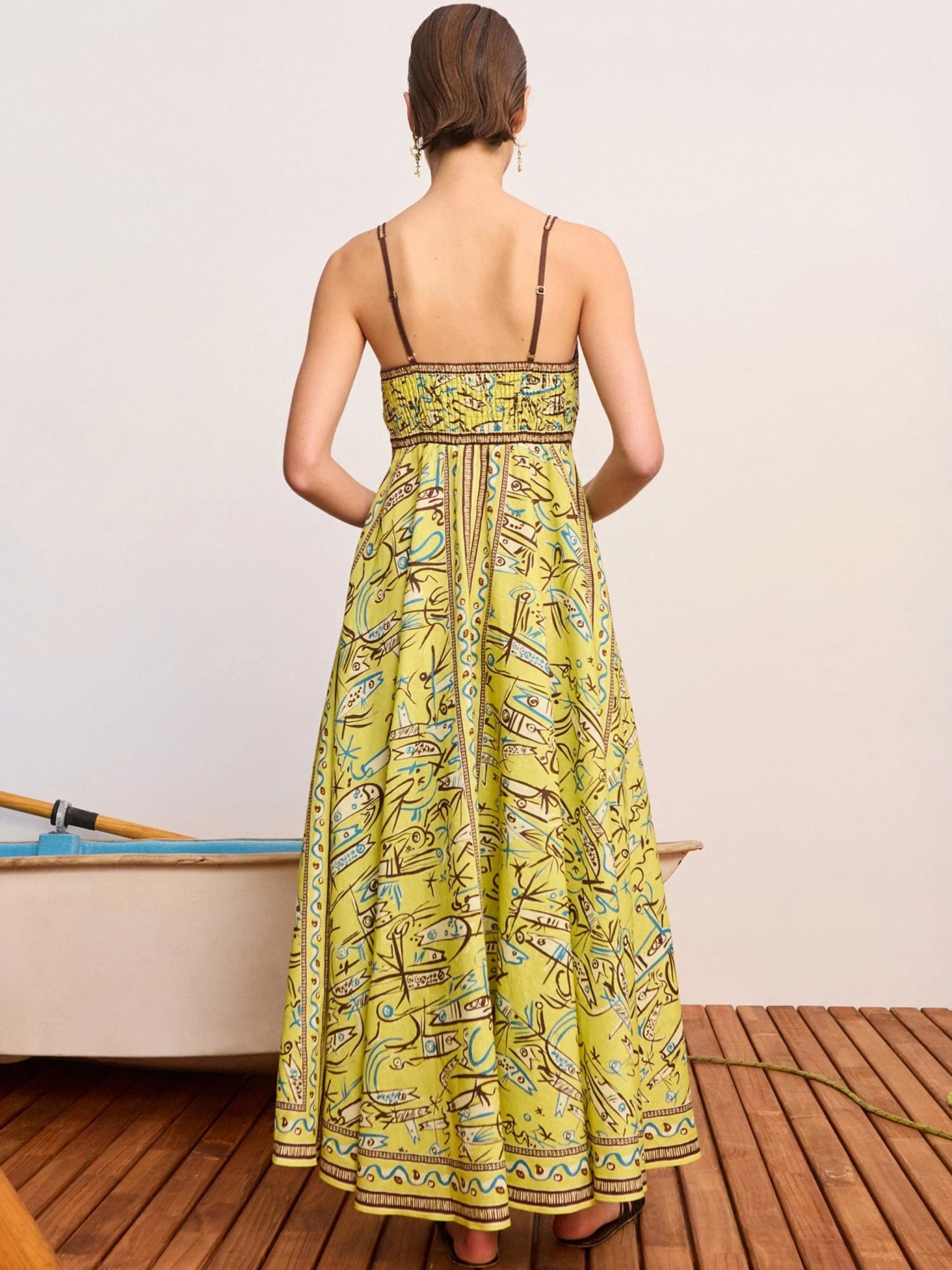 [Alemais] Sleeveless dress FW26 7325DYELLOW
