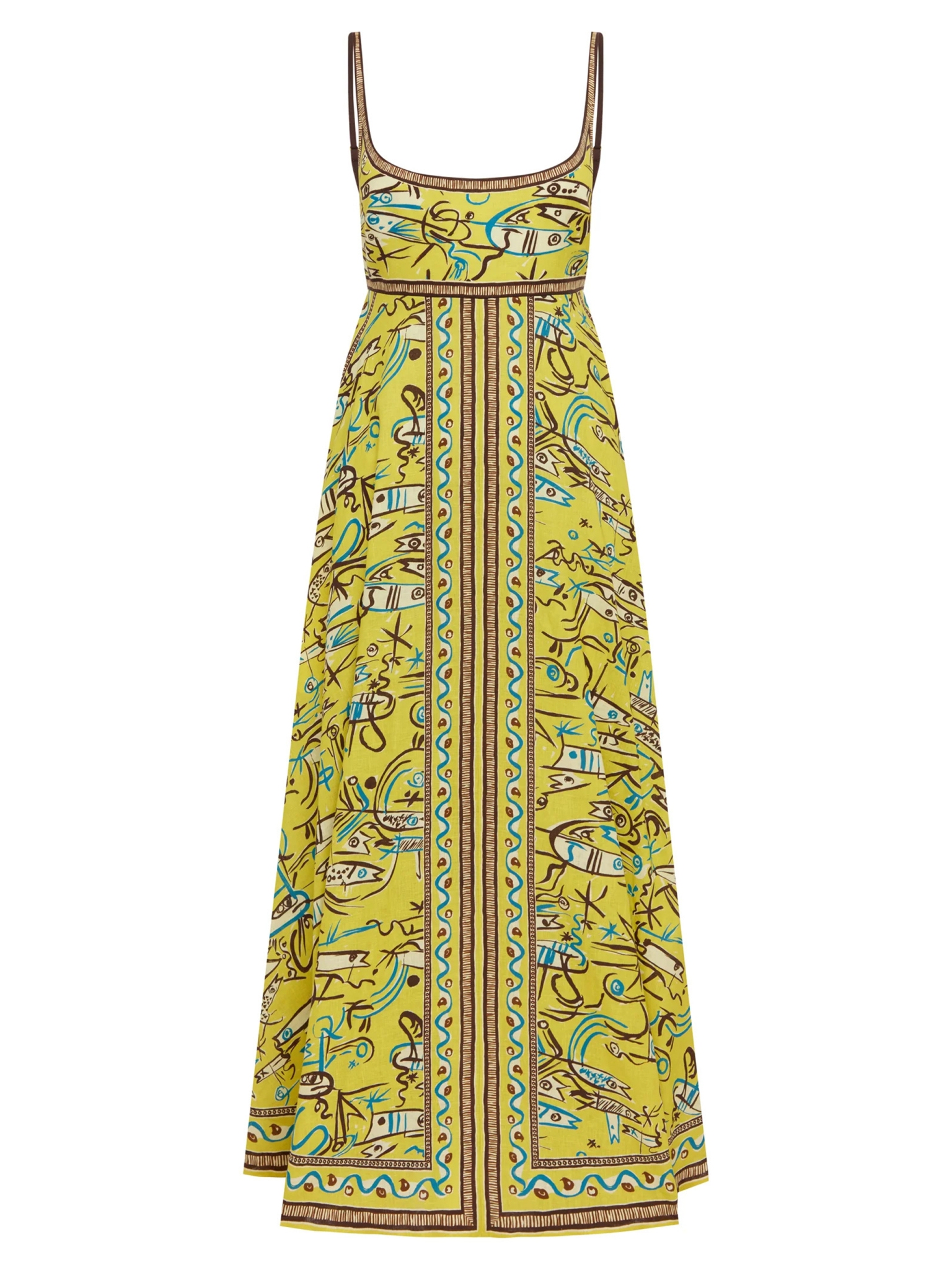 [Alemais] Sleeveless dress FW26 7325DYELLOW