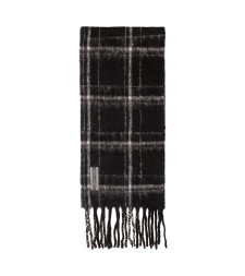 [Our Legacy] Scarf FW26 A4248EBF BLACK FUZZY