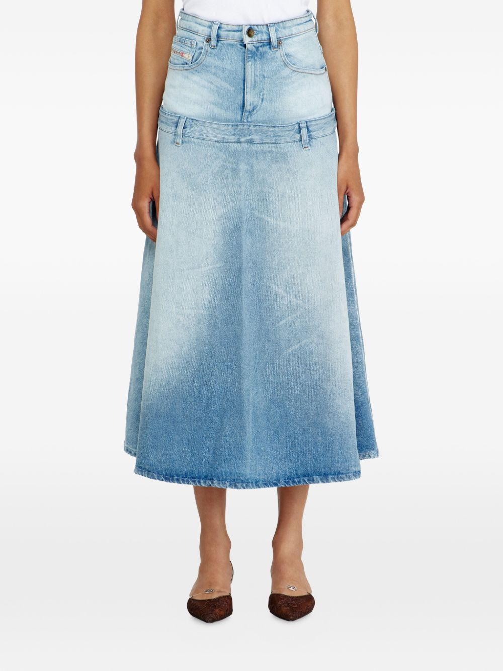 [Diesel] Long skirt FW26 A23031007EE01