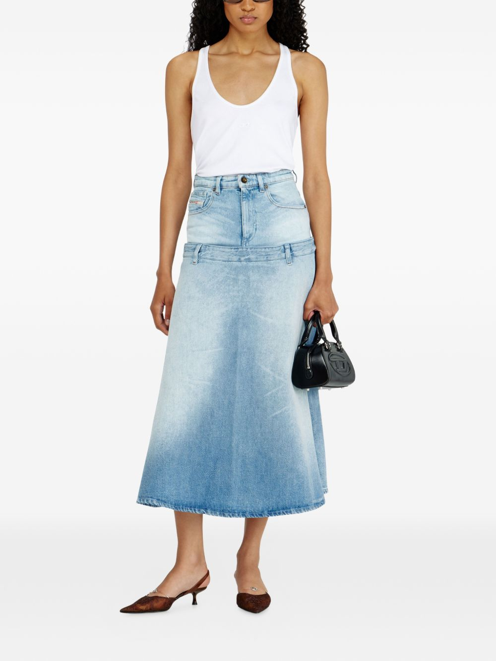 [Diesel] Long skirt FW26 A23031007EE01