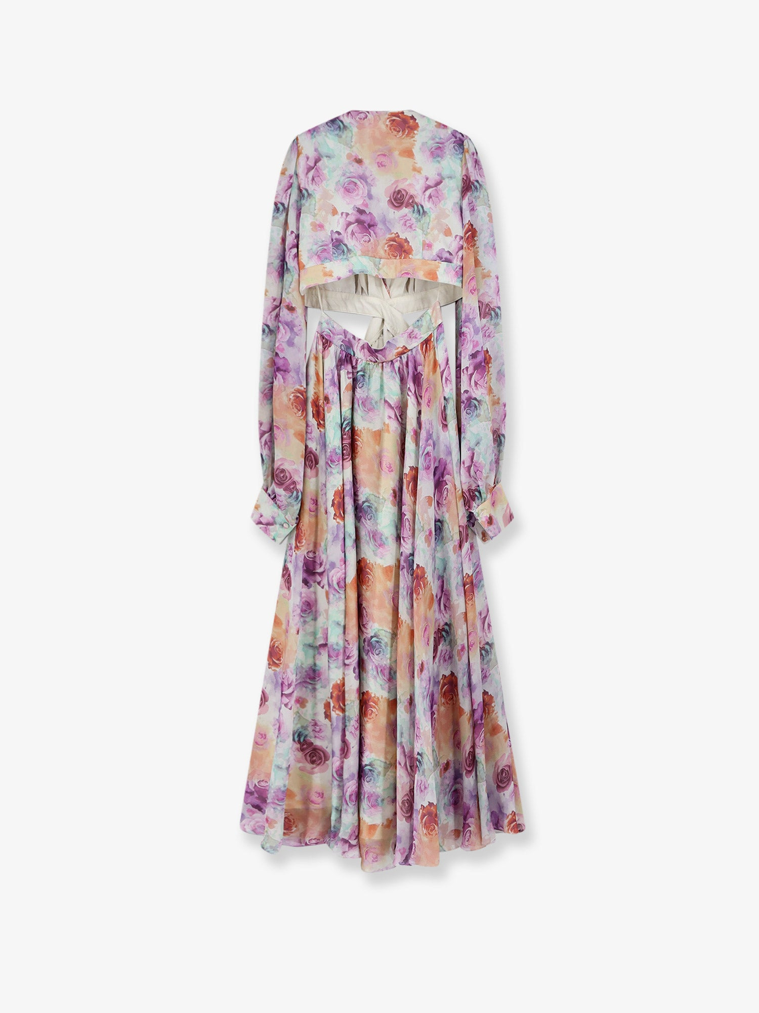 [ACTUALEE] Long sleeve dress SS26 16121AB0040PURPLE