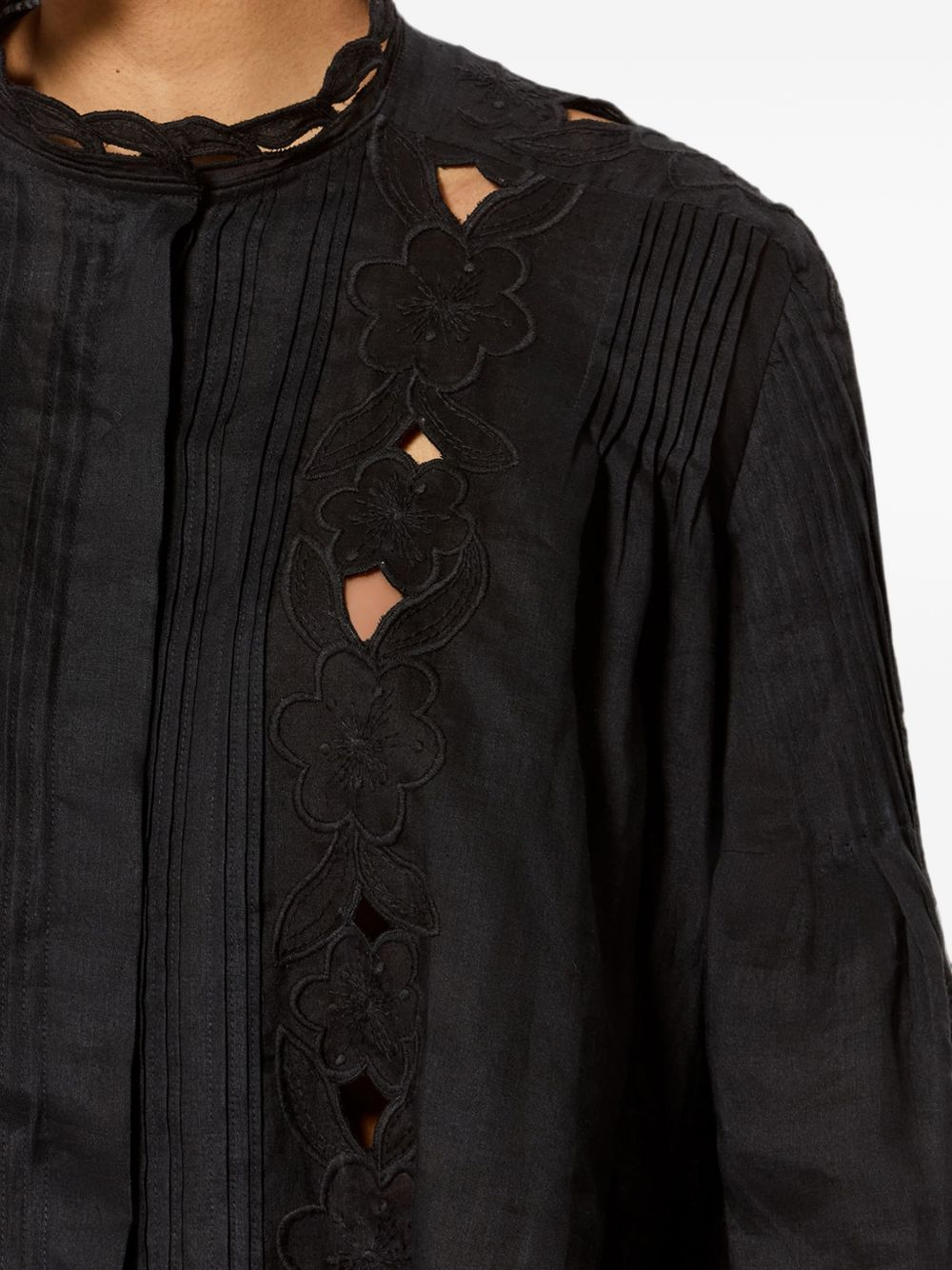 [Isabel Marant] Blouse FW26 HT0964FAD3J12I01BK