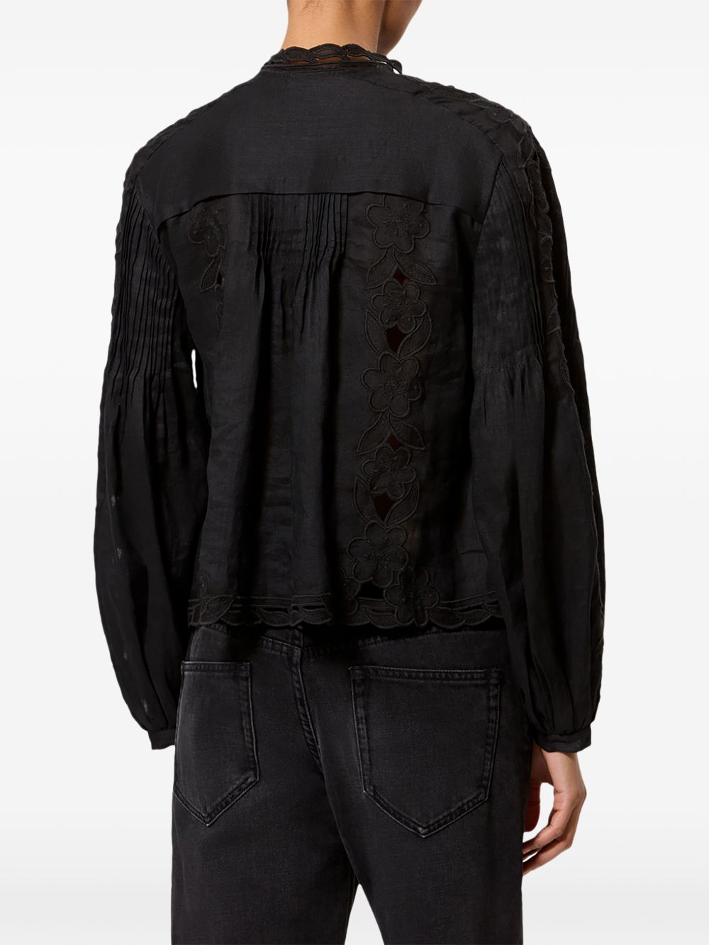 [Isabel Marant] Blouse FW26 HT0964FAD3J12I01BK
