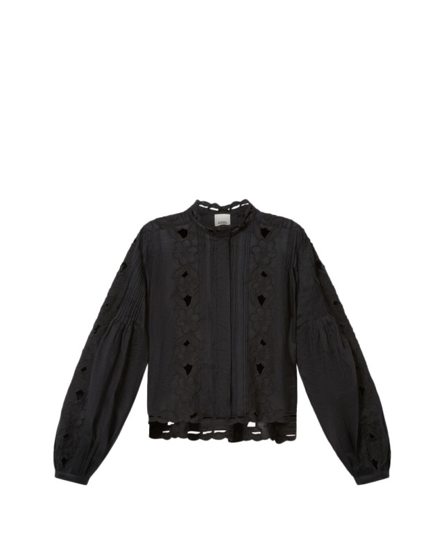 [Isabel Marant] Blouse FW26 HT0964FAD3J12I01BK
