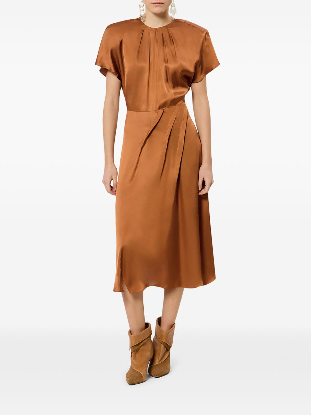 [Isabel Marant] Short sleeve dress FW26 RO1191FAD3J13I50CA