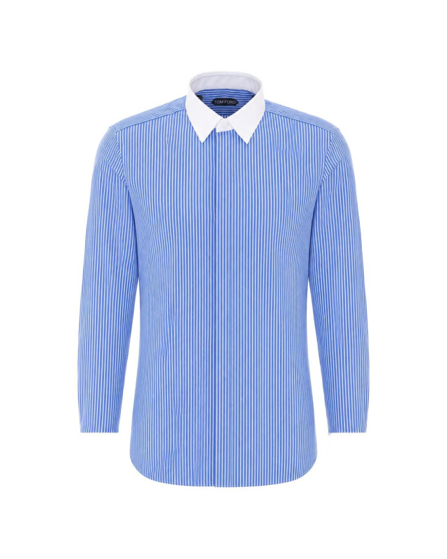 [Tom Ford] Shirts Long Sleeve FW26 HLBA02C0037UWA