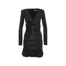 [ELISABETTA FRANCHI] Long sleeve dress FW26 AB98966E2110