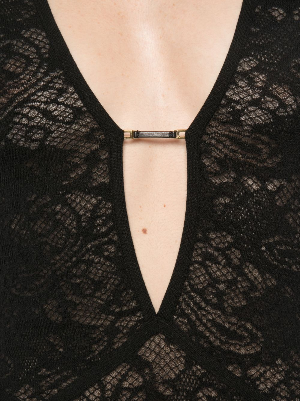 [ELISABETTA FRANCHI] Long sleeve dress FW26 AM29Q66E2110