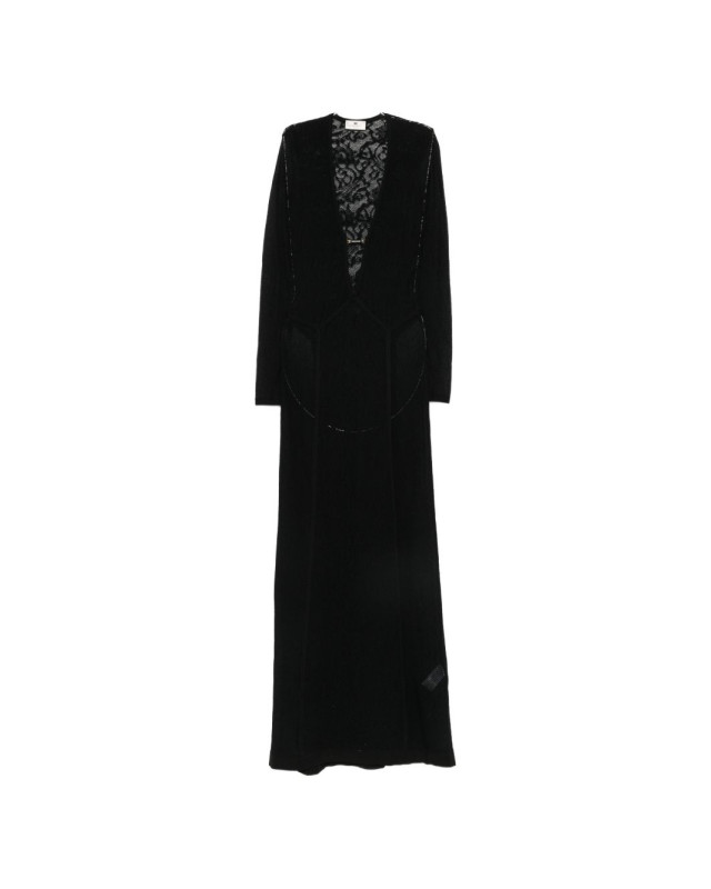 [ELISABETTA FRANCHI] Long sleeve dress FW26 AM29Q66E2110