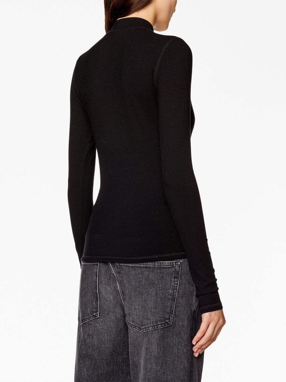 [Diesel] T-shirts Long Sleeve FW26 A103990BLAN9XX