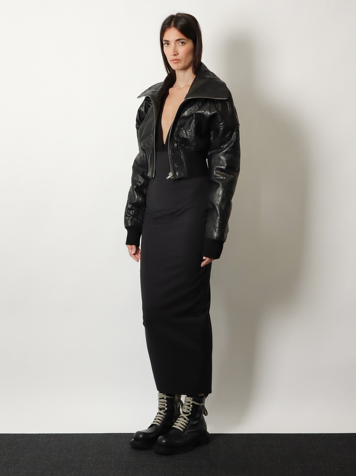 [Rick Owens] Long skirt FW26 RP02F5364WST09