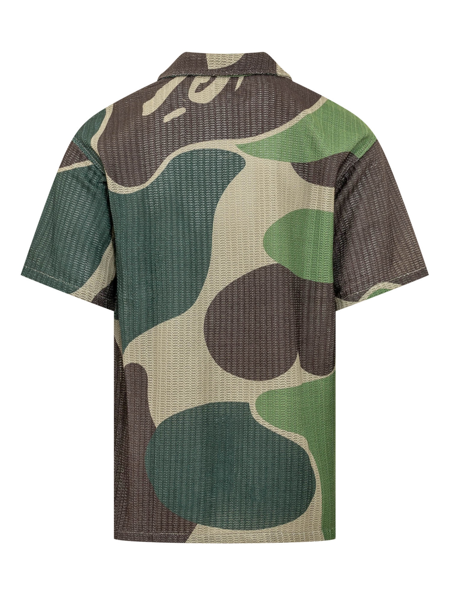[BAPE] Shirts Short Sleeve SS26 001SRM301313M GREEN