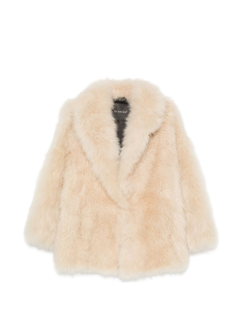 [Blancha] Fur Jacket FW26 260711007CREMA