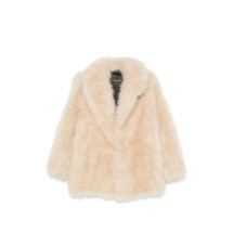 [Blancha] Fur Jacket FW26 260711007CREMA
