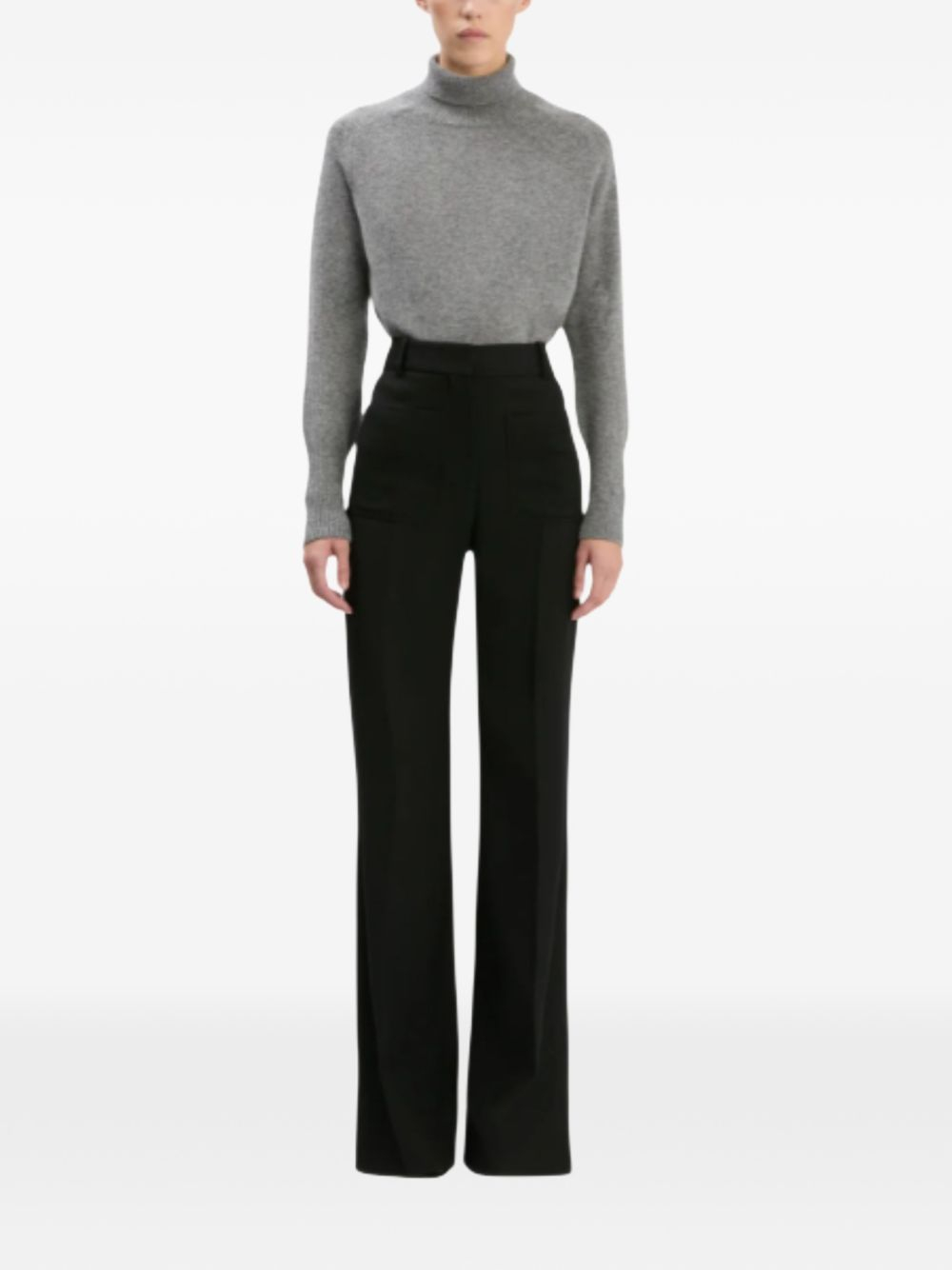 [VICTORIA BECKHAM] Trousers FW26 1226WTR005115DBLACK