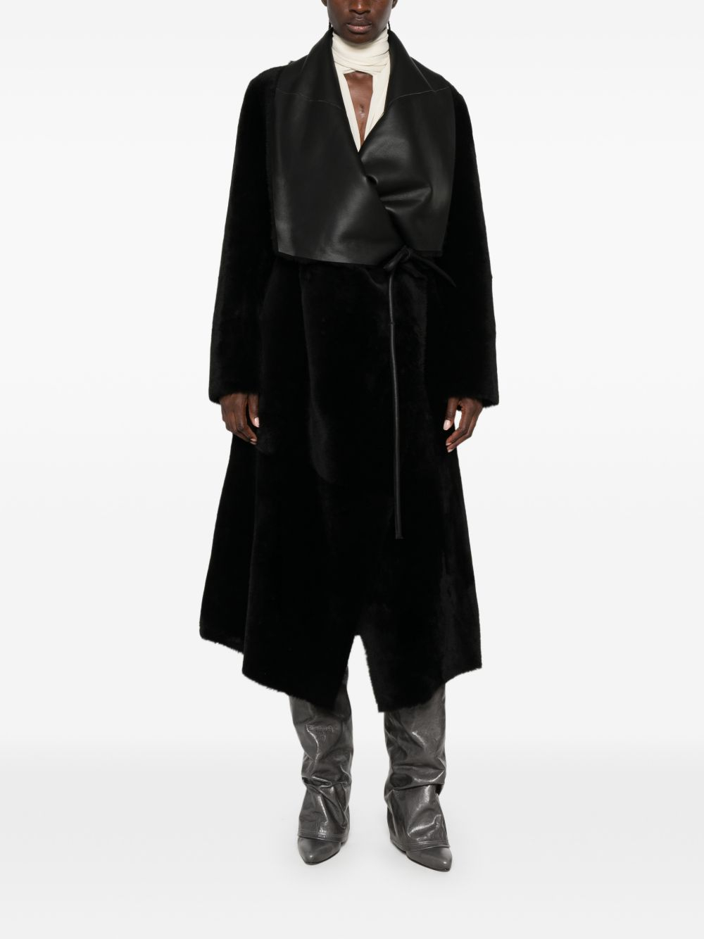 [Blancha] Coat FW26 2611630025NERO