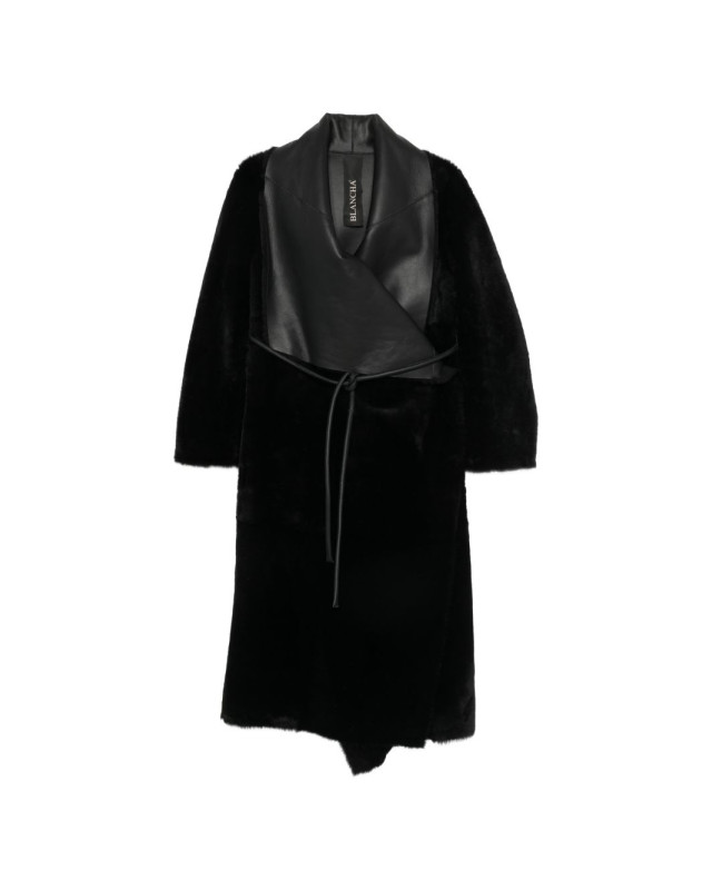 [Blancha] Coat FW26 2611630025NERO